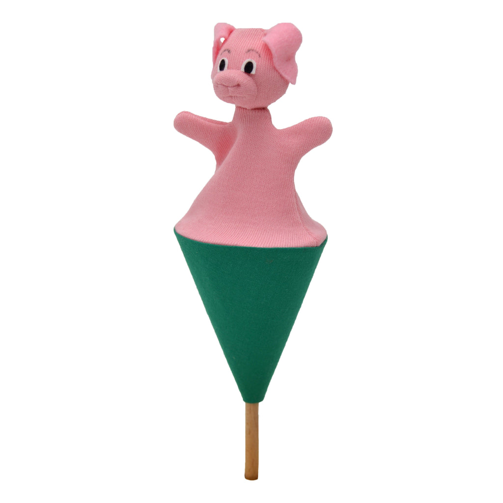 Kornoutová loutka Prase 20 cm