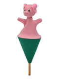 Pop-up Puppet Pig 20 cm, Multicolour Pop-up Puppet - Pintado & Lacado