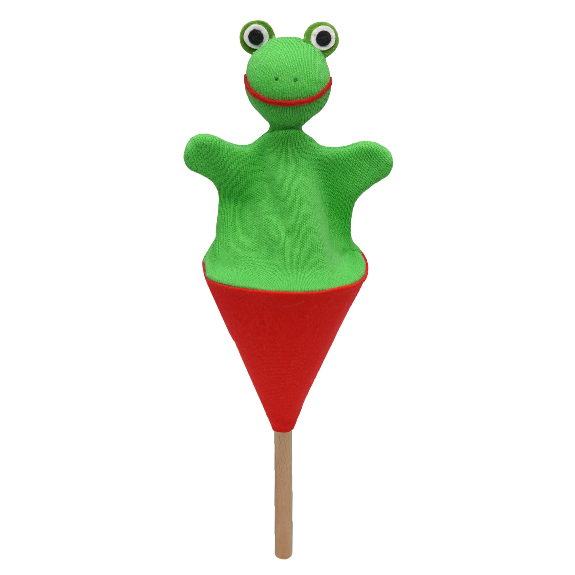Tütenkasper / Tütenpuppen Frosch 20 cm, 13380A