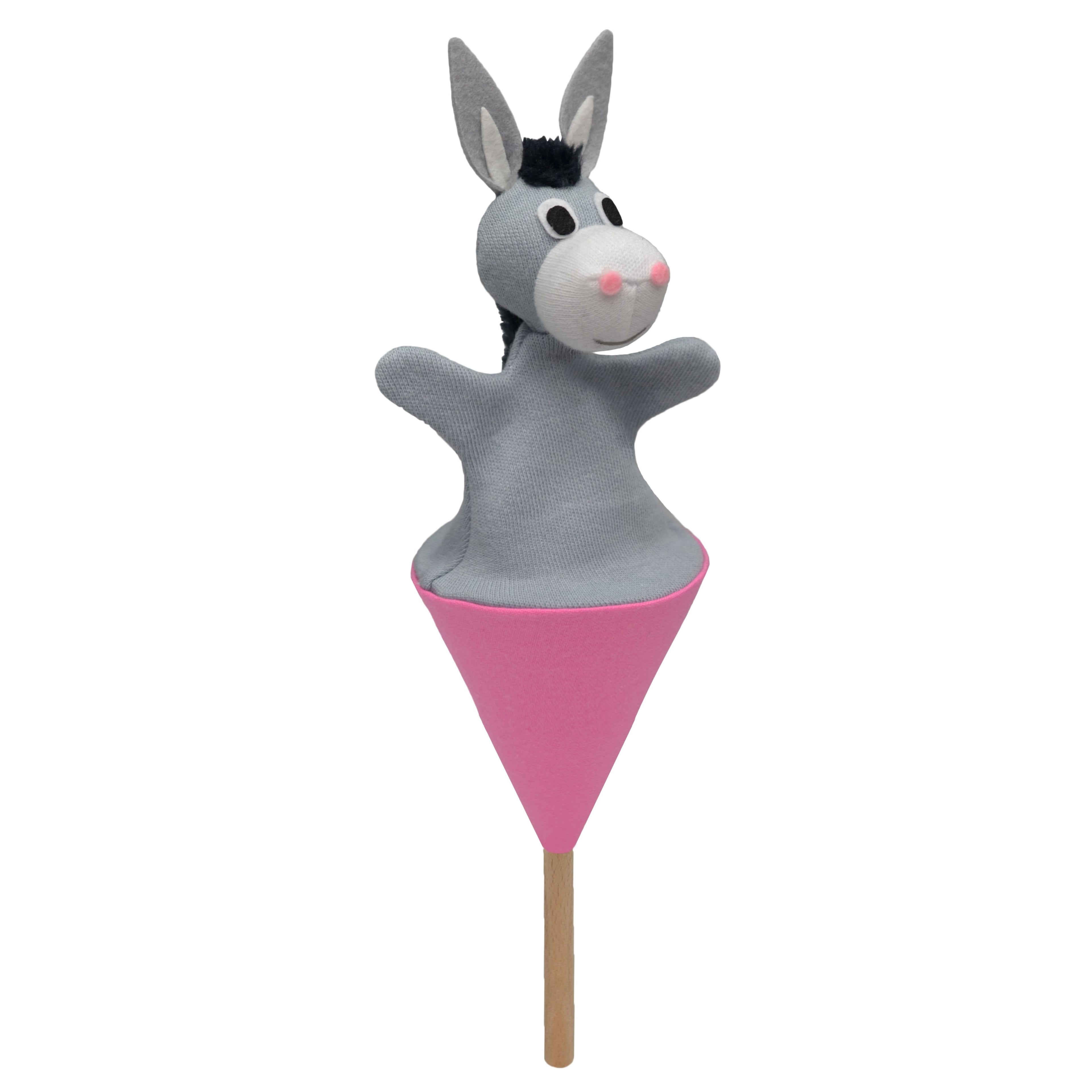 Tütenkasper / Tütenpuppen Esel 22 cm, 13398A
