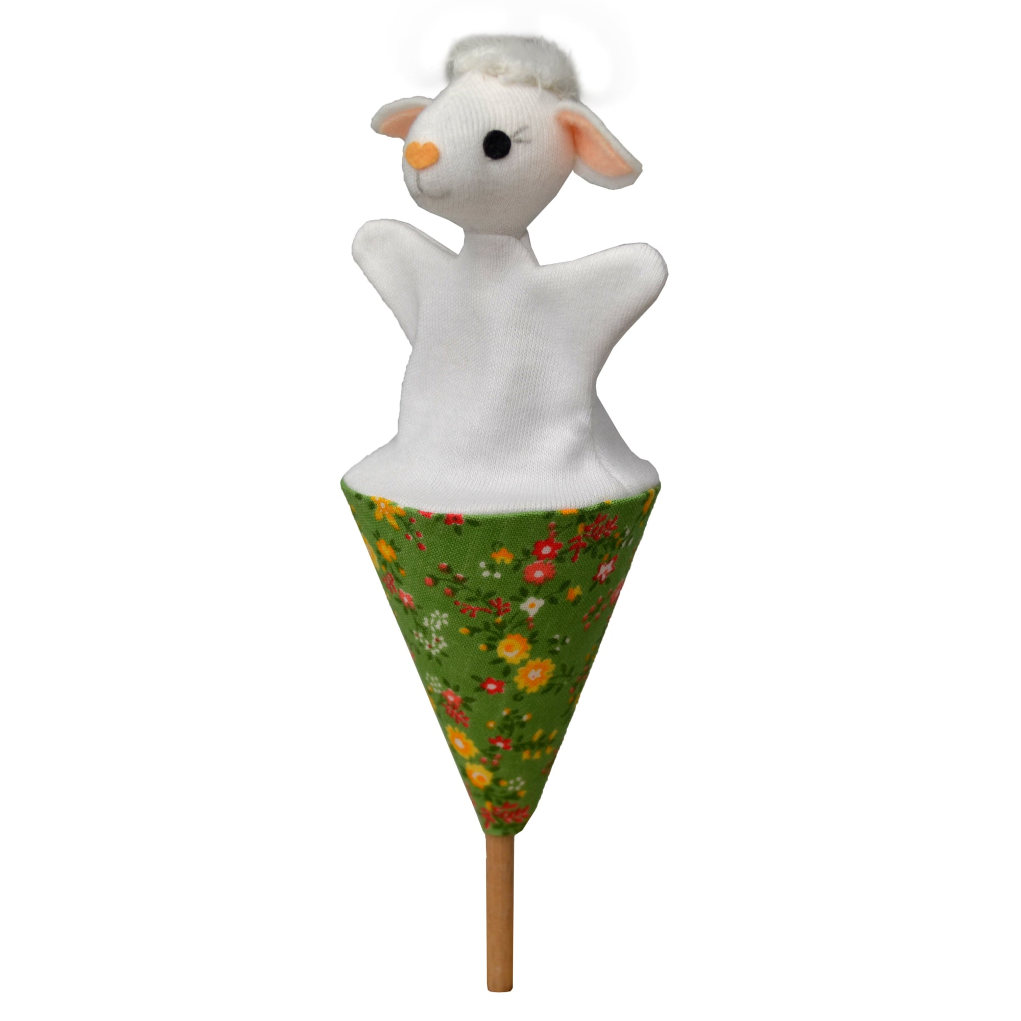 Kornoutová loutka Ovečka 20 cm