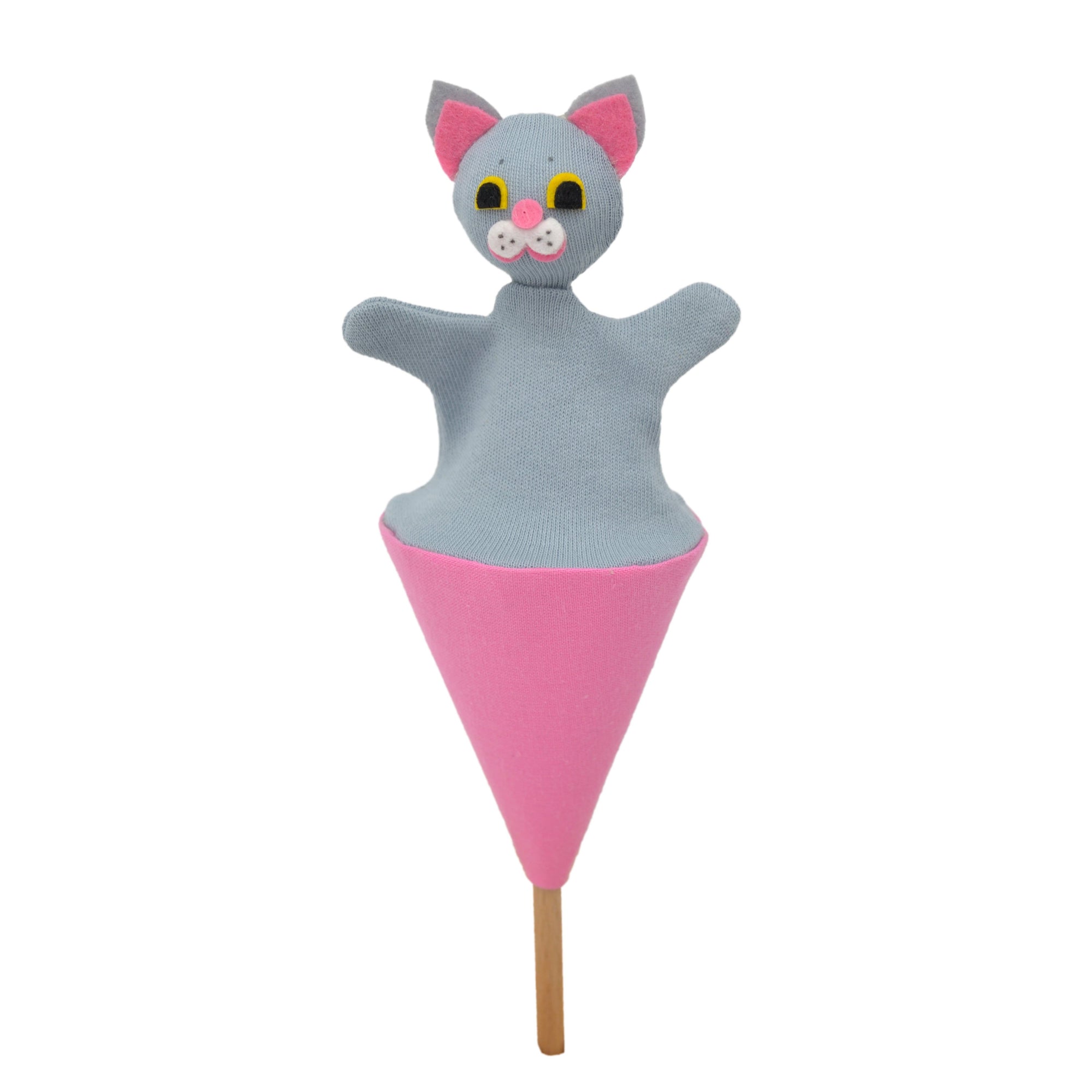Kornoutová loutka Kočka 20 cm