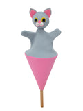 Pop-up Puppet Cat 20 cm, Multicolour Pop-up Puppet - Pintado & Lacado