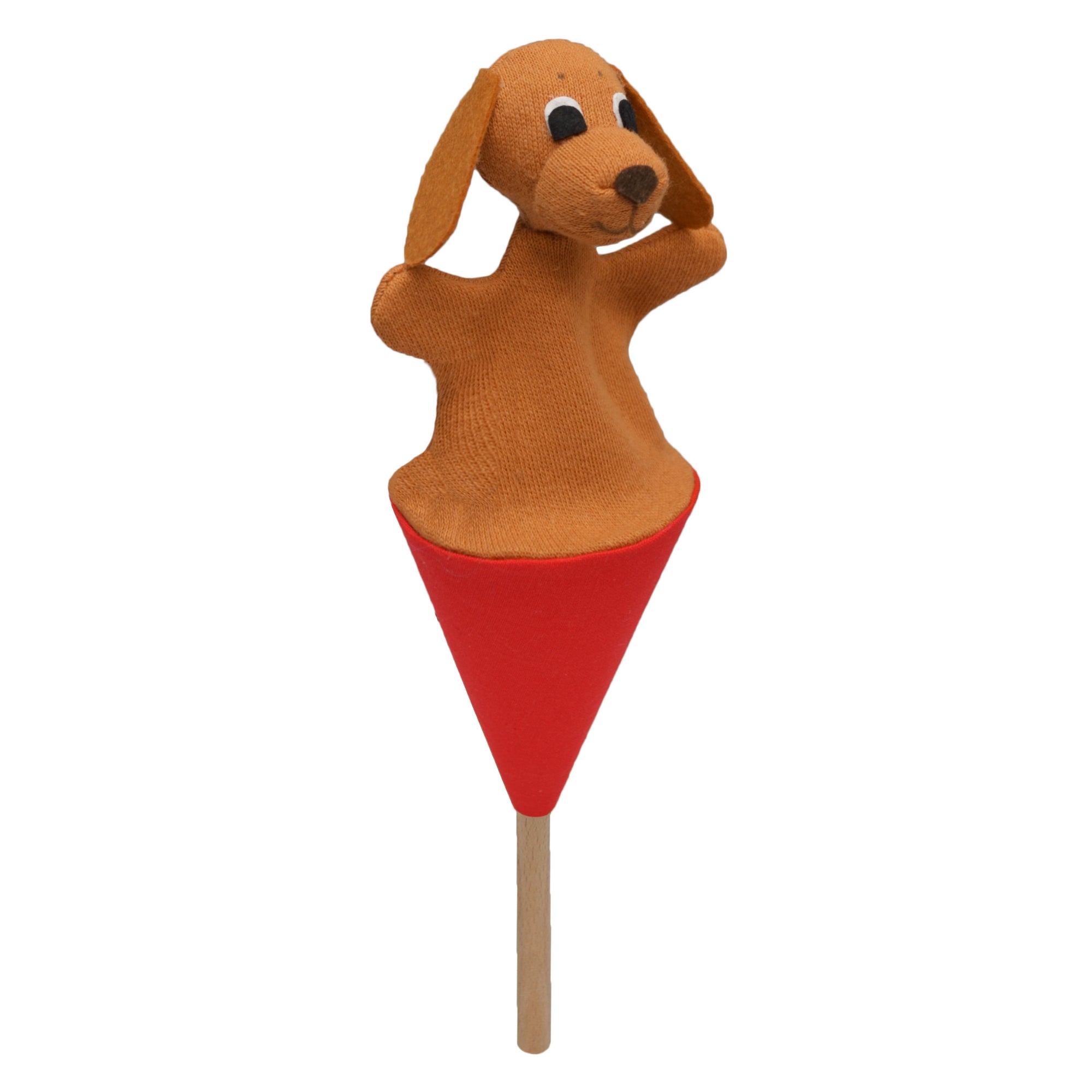 Tütenkasper / Tütenpuppen Hund 19 cm, 13602A