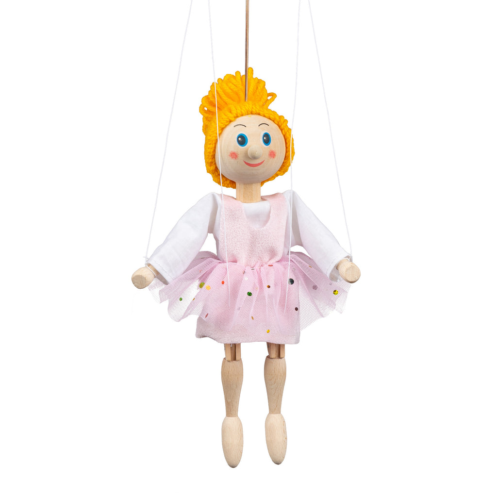 Marionette Ballerina 44 cm, 18100G Marionette - Pintado & Lacado
