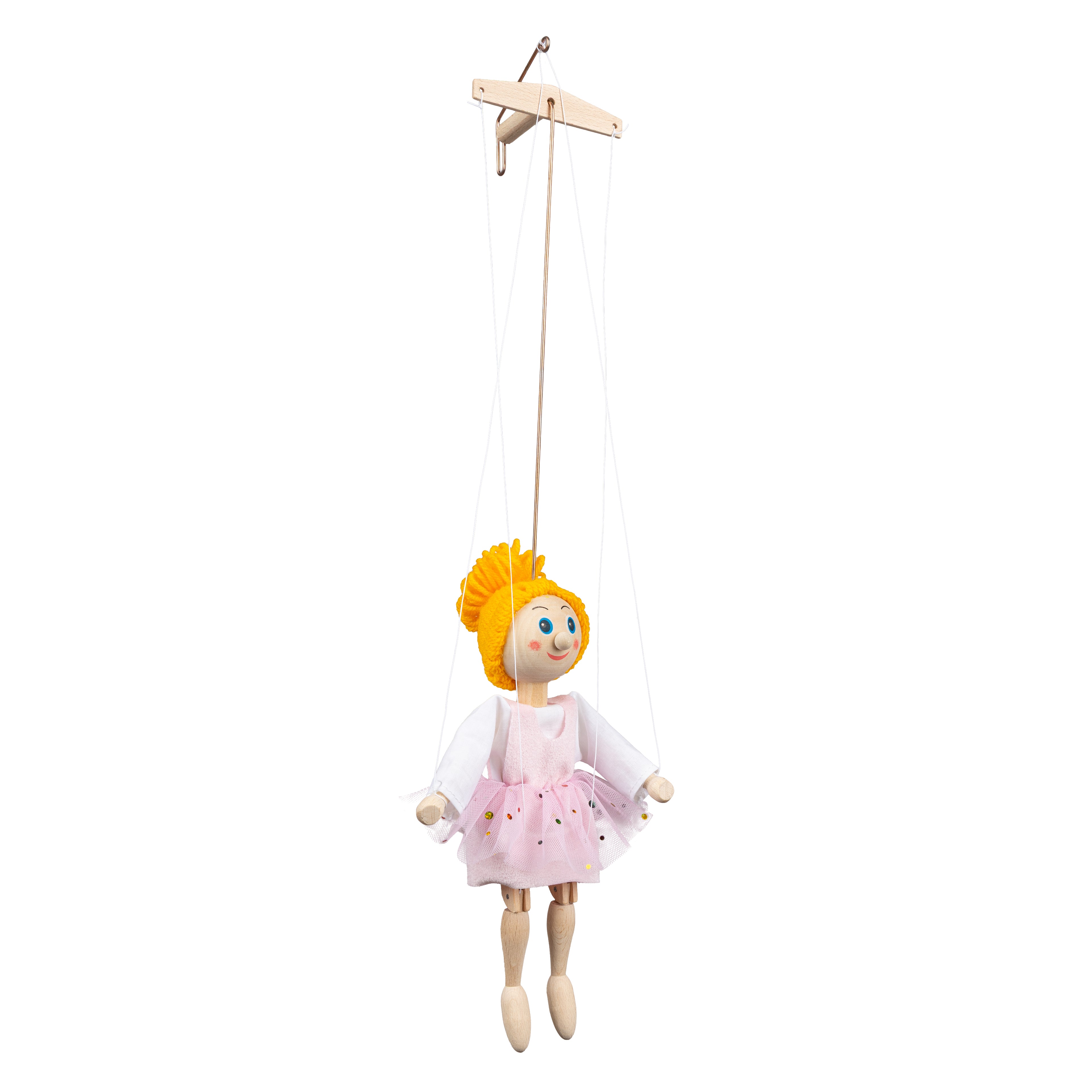 Marionette Ballerina 44 cm, 18100G Marionette - Pintado & Lacado