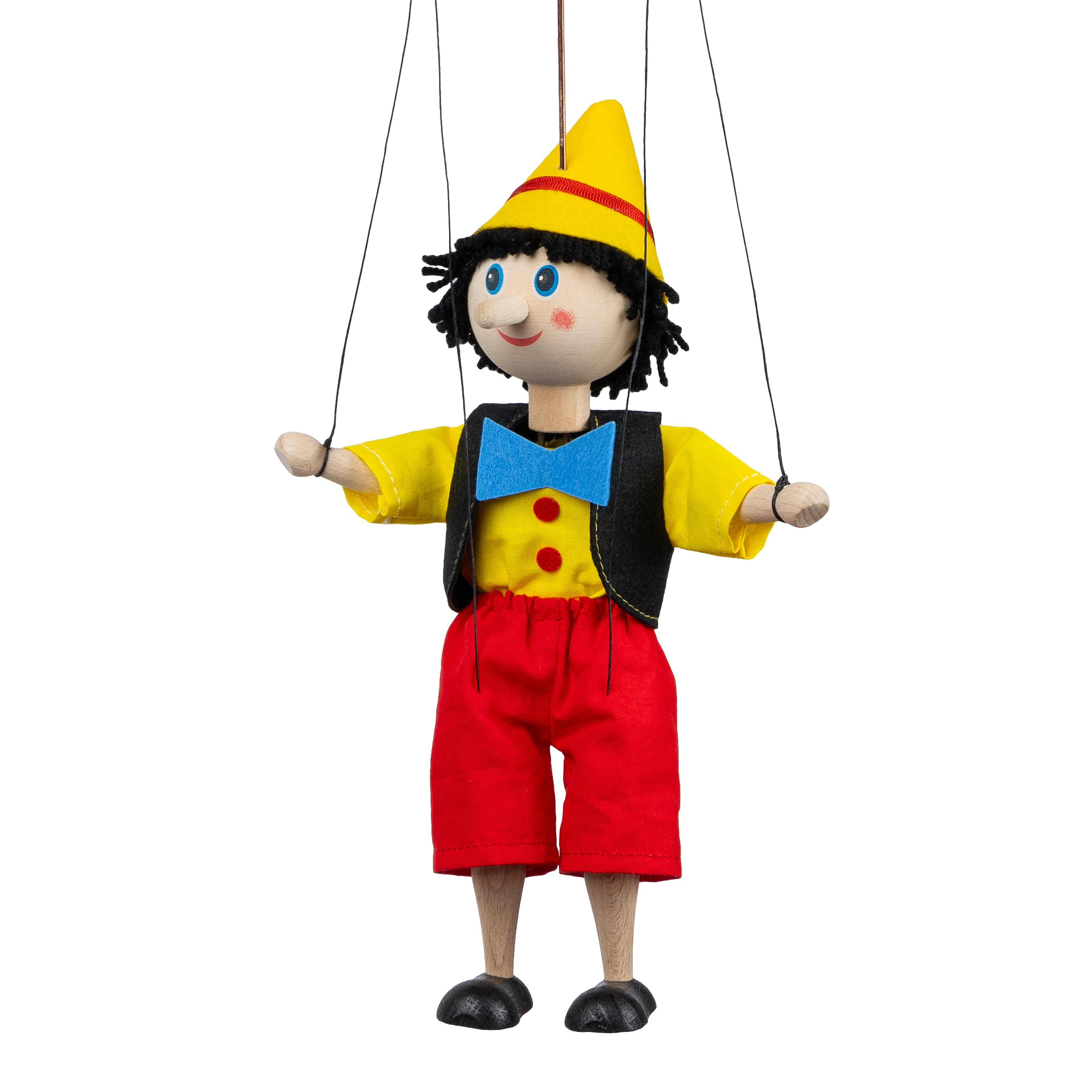 Marionette Pinucio 43 cm, 18103D Marionette - Pintado & Lacado