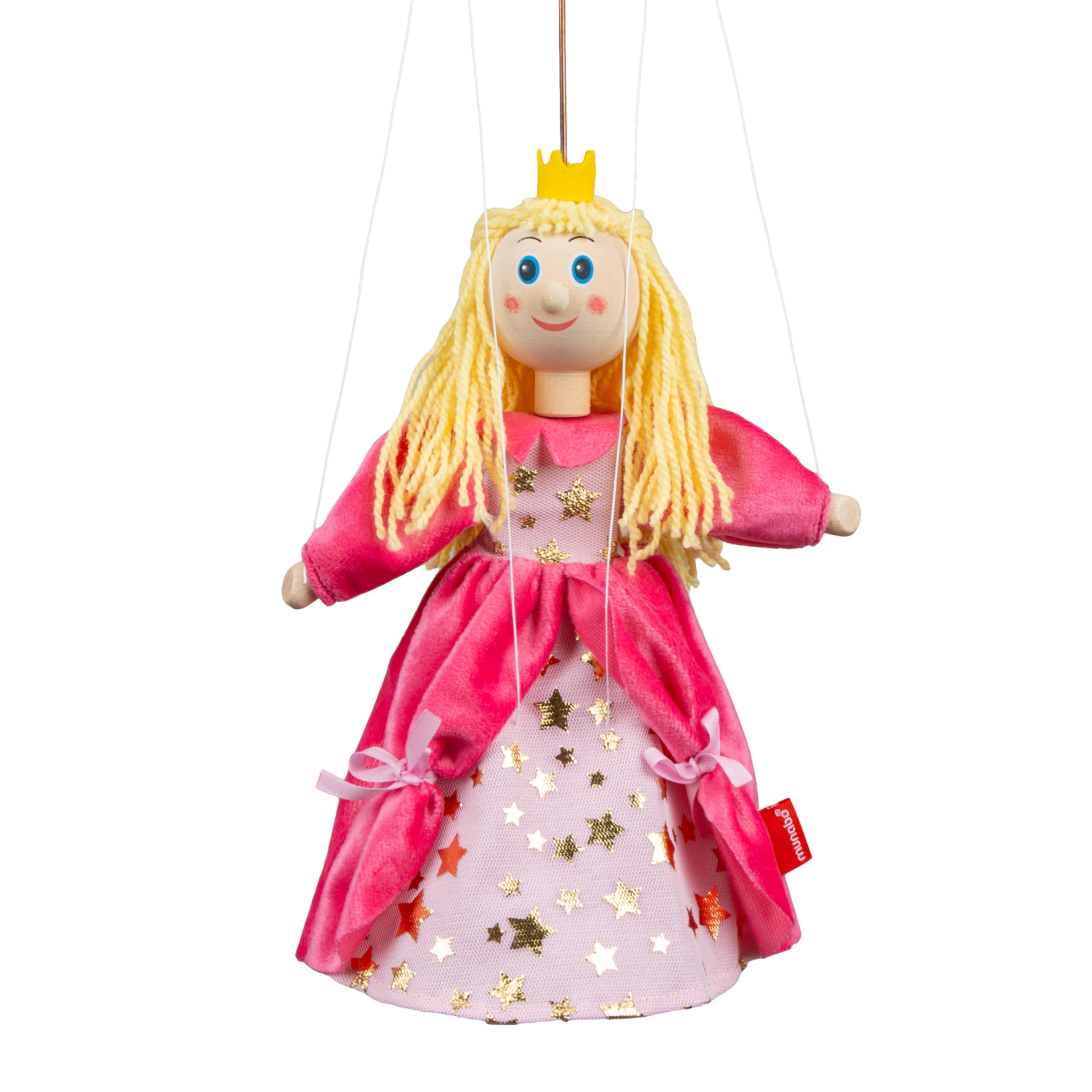 Marionette Prinzessin 43 cm, 18110F Marionette - Pintado & Lacado