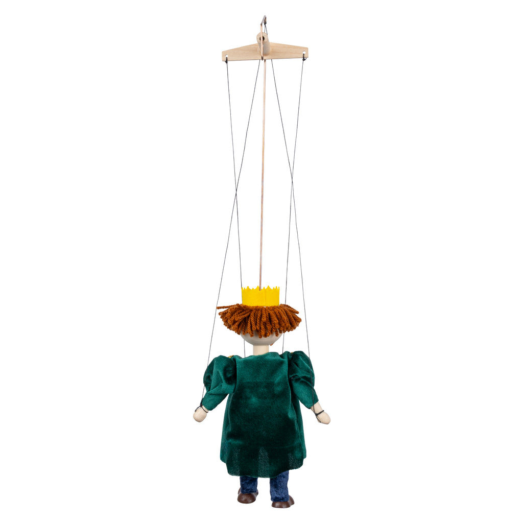 Marionette König 43 cm, 18114D Marionette - Pintado & Lacado