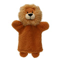 Hand Puppet Lion 28 cm, Brown Hand Puppet - Pintado & Lacado