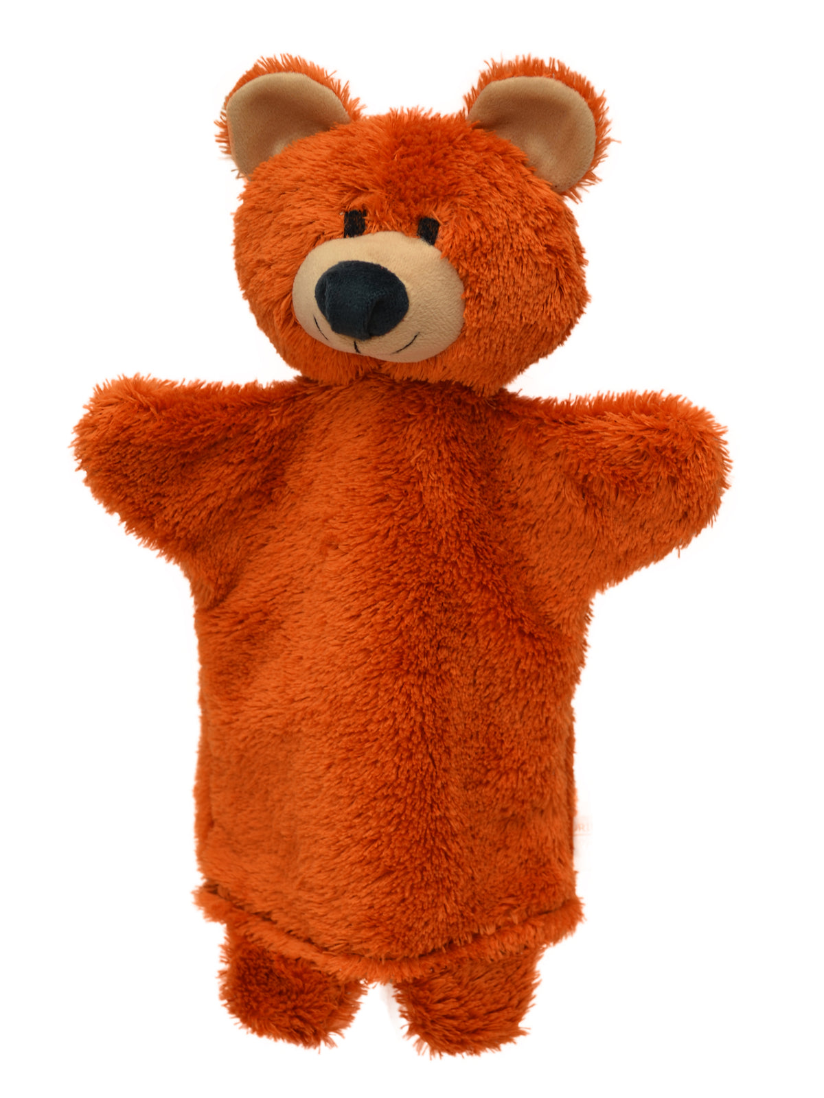 Hand Puppet Teddy 28 cm, Brown Hand Puppet - Pintado & Lacado