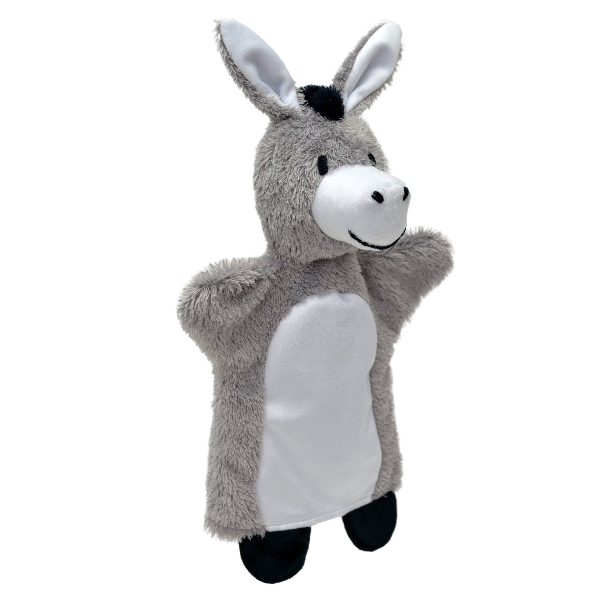 Maňásek na ruku Osel 34 cm