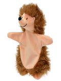 Hand Puppet Hedgehog 30 cm, Brown Hand Puppet - Pintado & Lacado