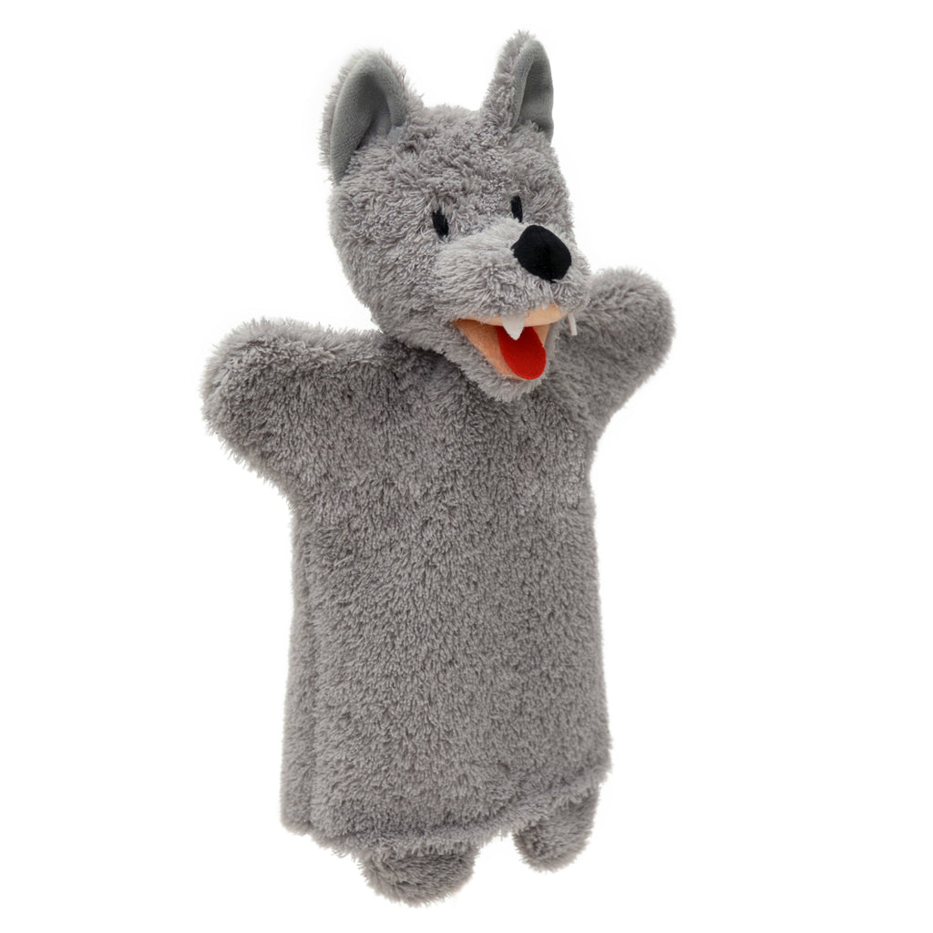 Maňásek na ruku Vlk 30 cm