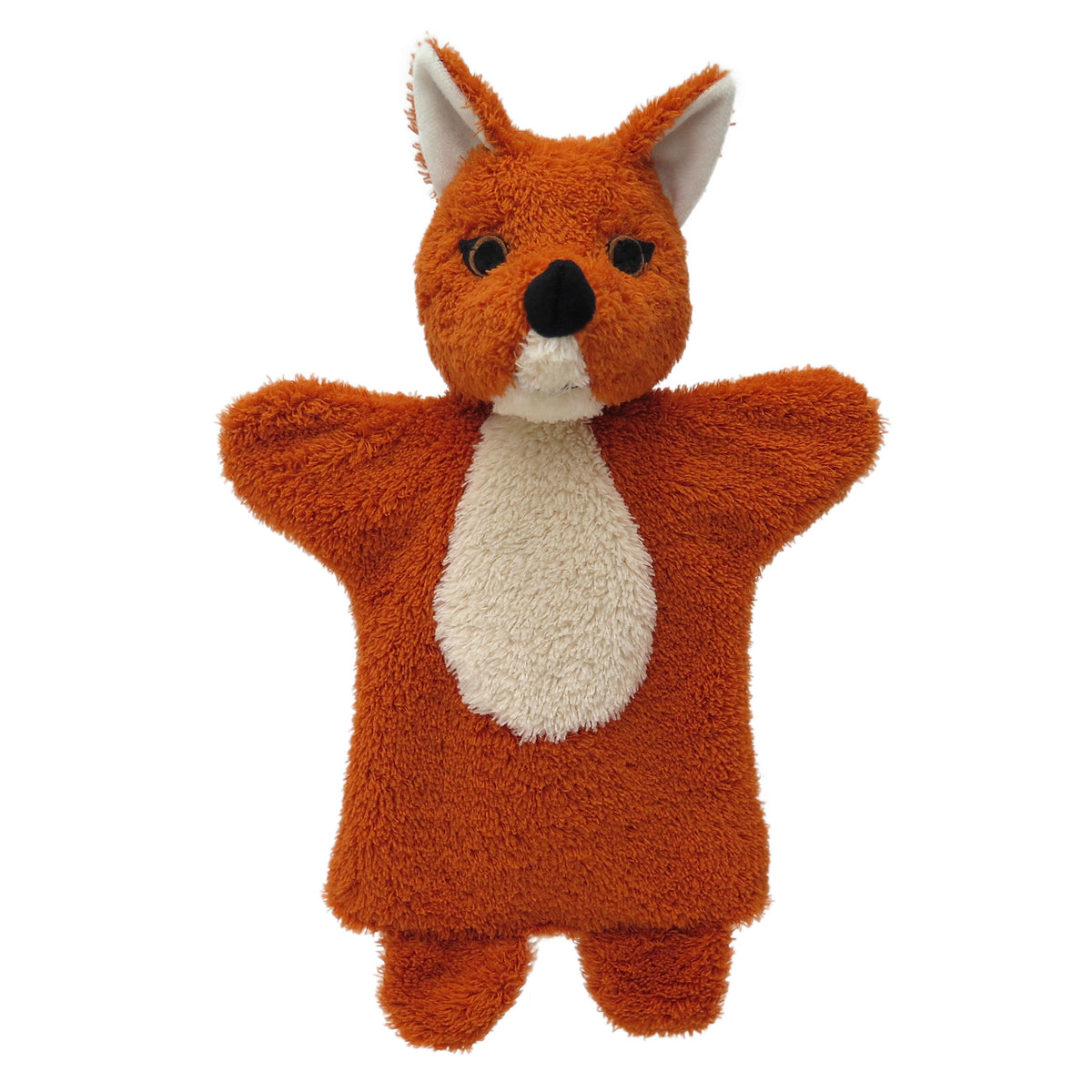 Hand Puppet Fox 30 cm, Orange