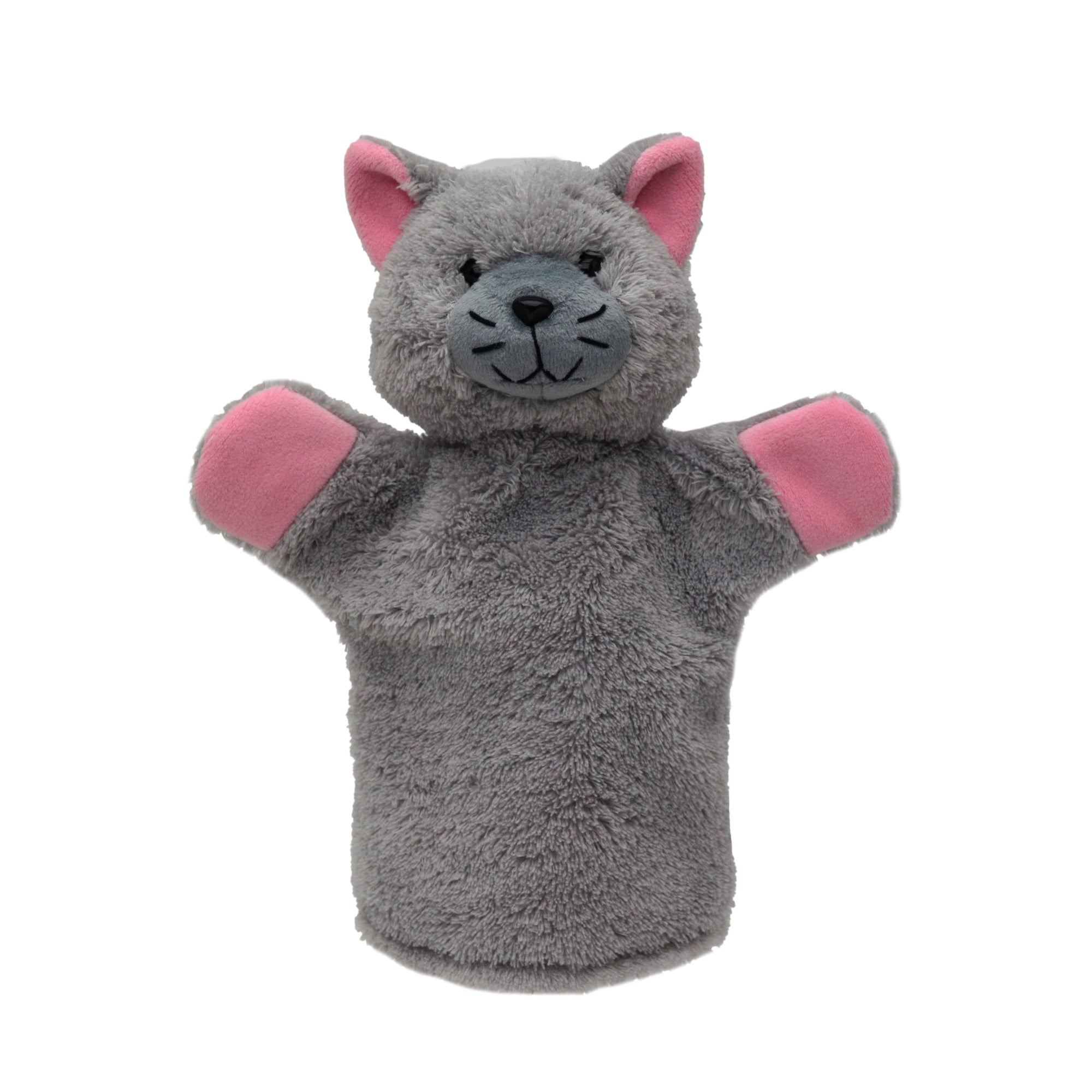 Maňásek na ruku Kočka 25 cm