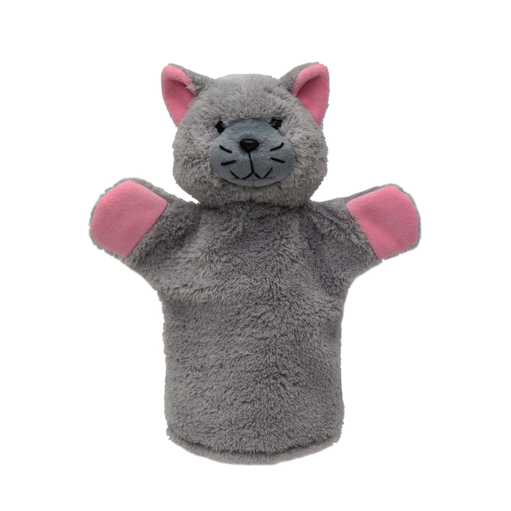 Maňásek na ruku Kočka 25 cm