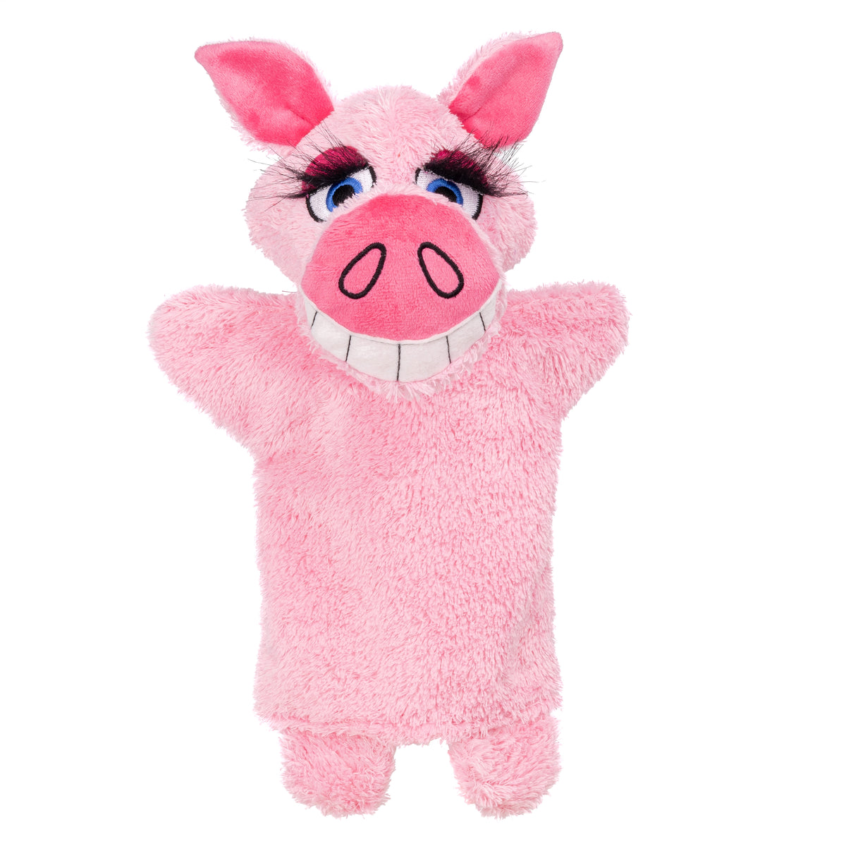 Hand Puppet Pig 30 cm, Pink Hand Puppet - Pintado & Lacado