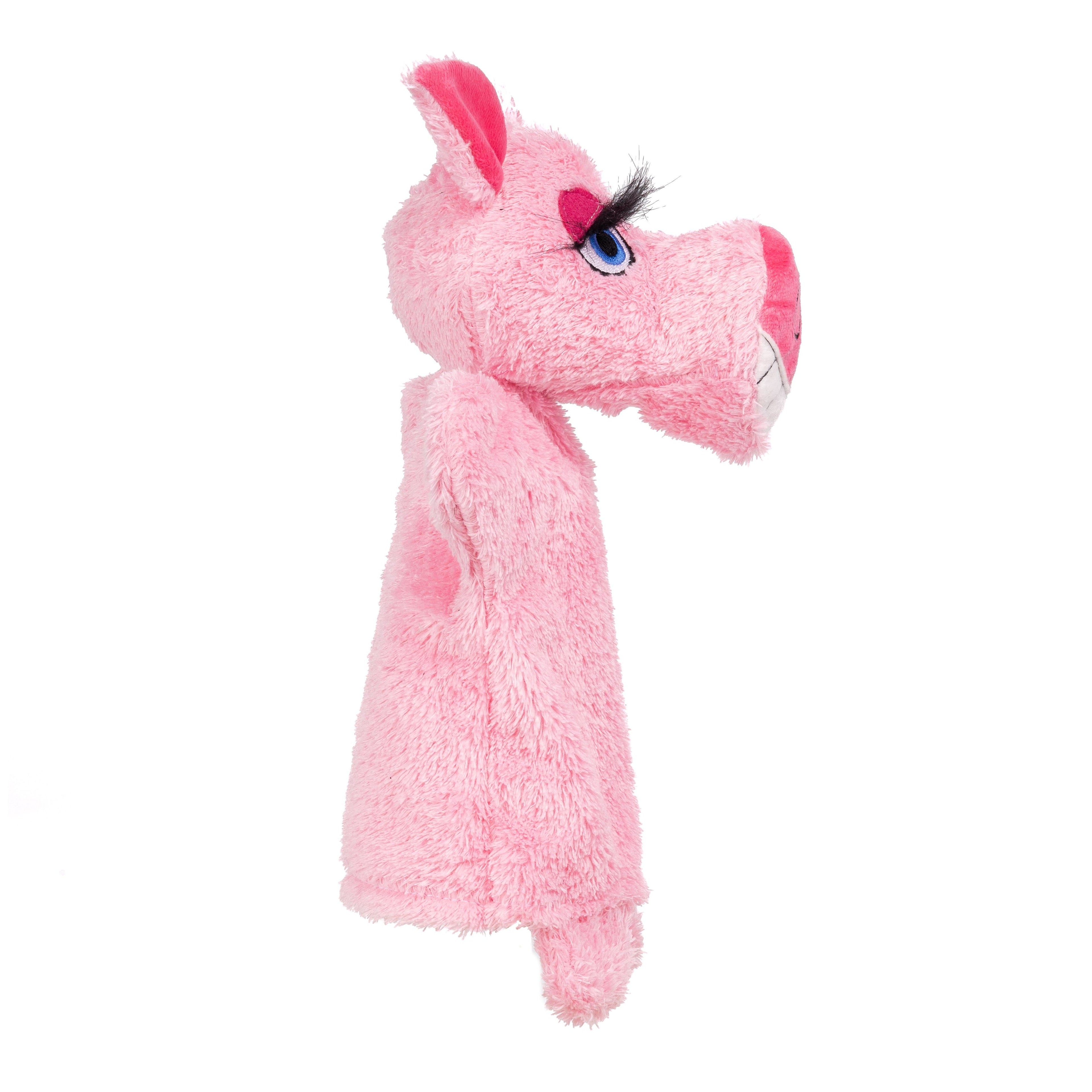 Handpuppe Schwein 30 cm, 20407A