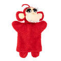 Hand Puppet Ape 28 cm, Red