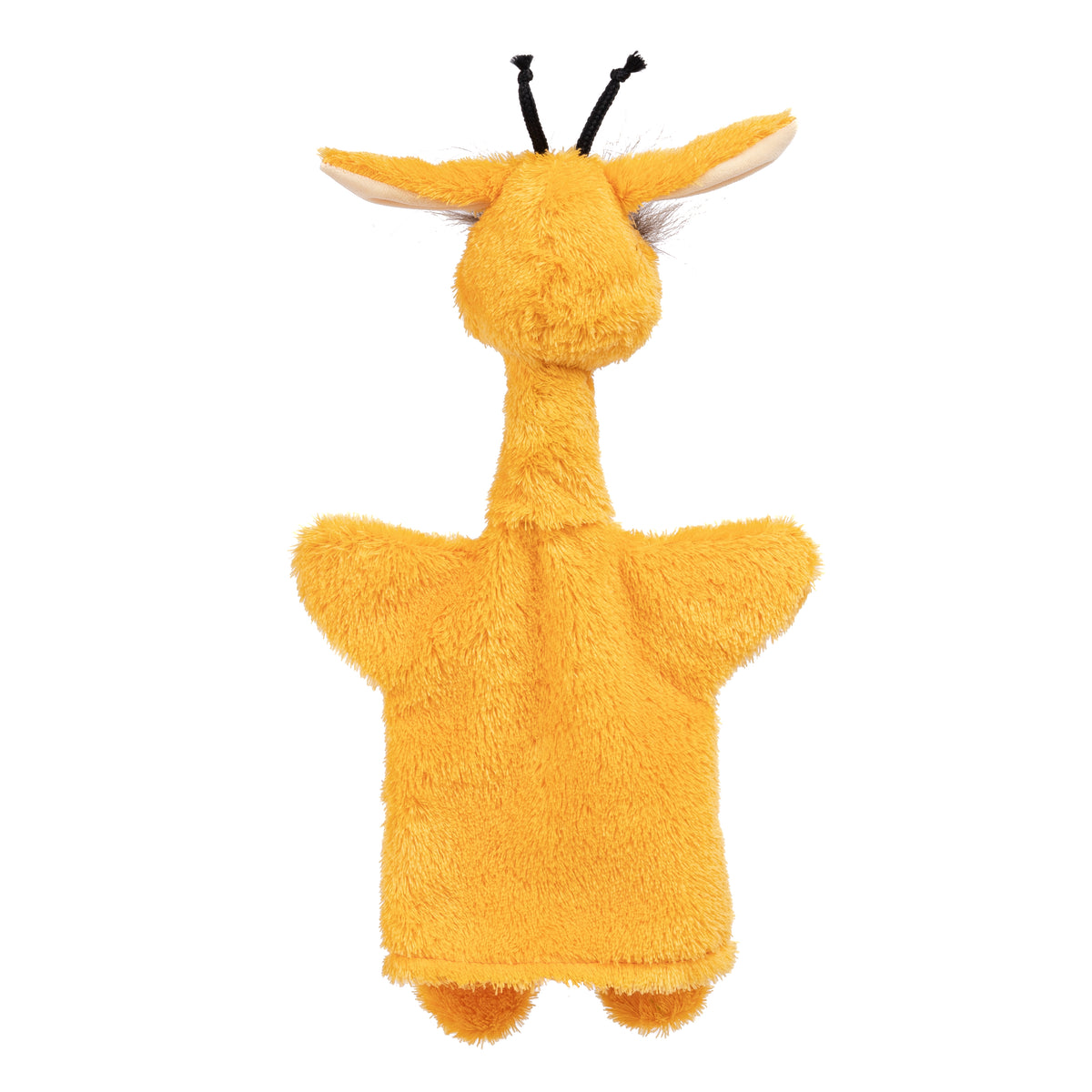 Hand Puppet Giraffe 36 cm, Yellow Hand Puppet - Pintado & Lacado