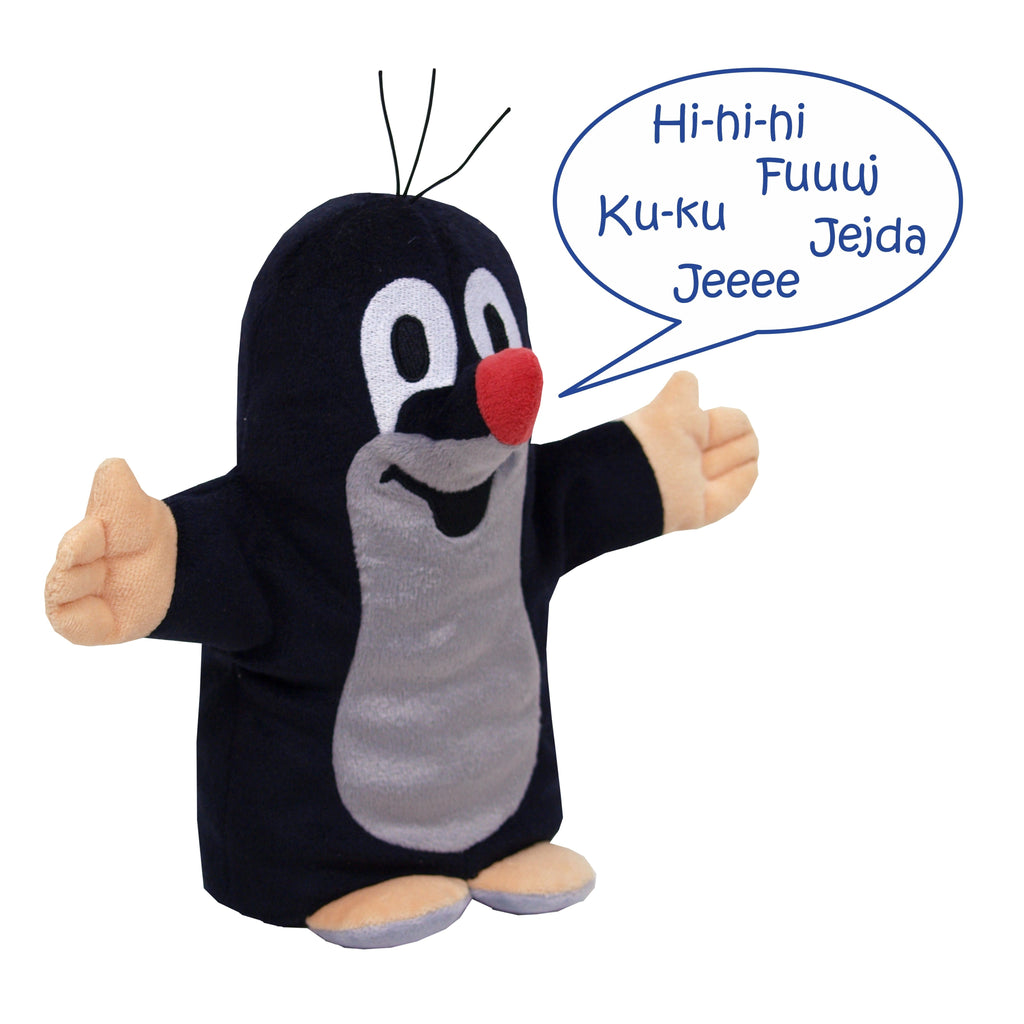 Handpuppe Der kleine Maulwurf Sprechend 21 cm, 20904Z