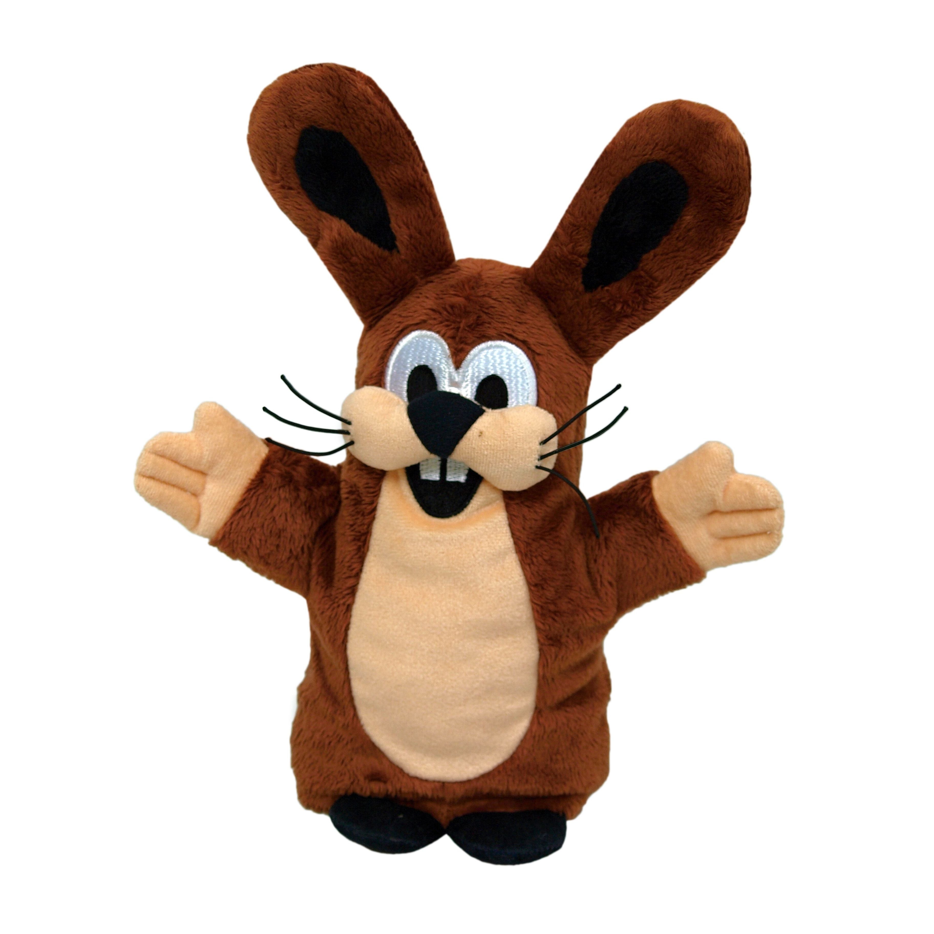 Handpuppe Der kleine Maulwurf 28 cm, 20907A