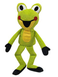 Hand Puppet The Little Mole Friend Frog 23 cm, Green Hand Puppet - Pintado & Lacado