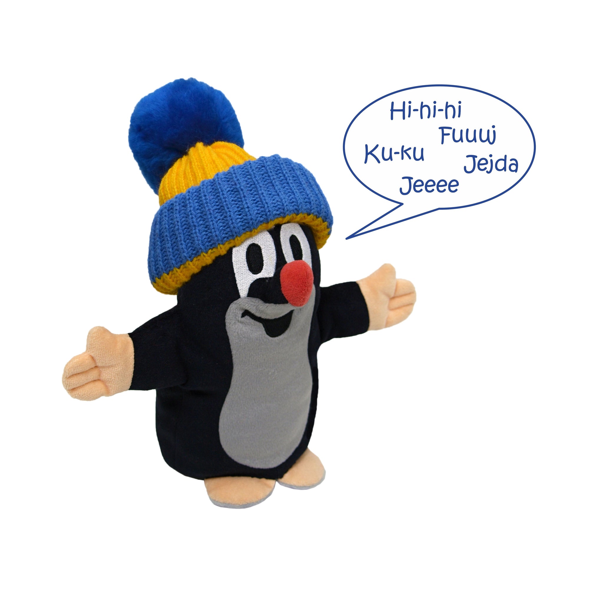 Handpuppe Der kleine Maulwurf Sprechend 25 cm, 20912G
