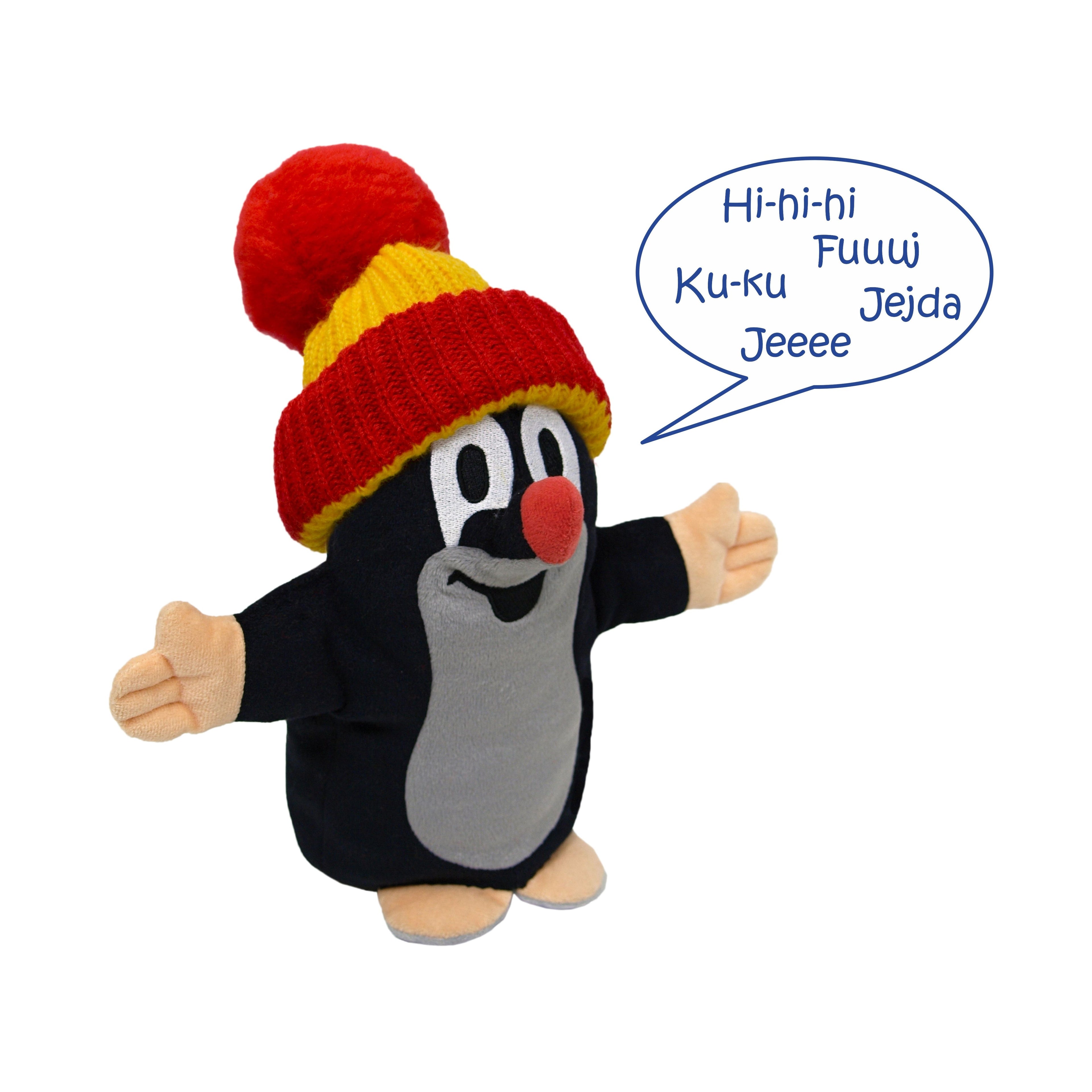 Handpuppe Der kleine Maulwurf Sprechend 25 cm, 20912H