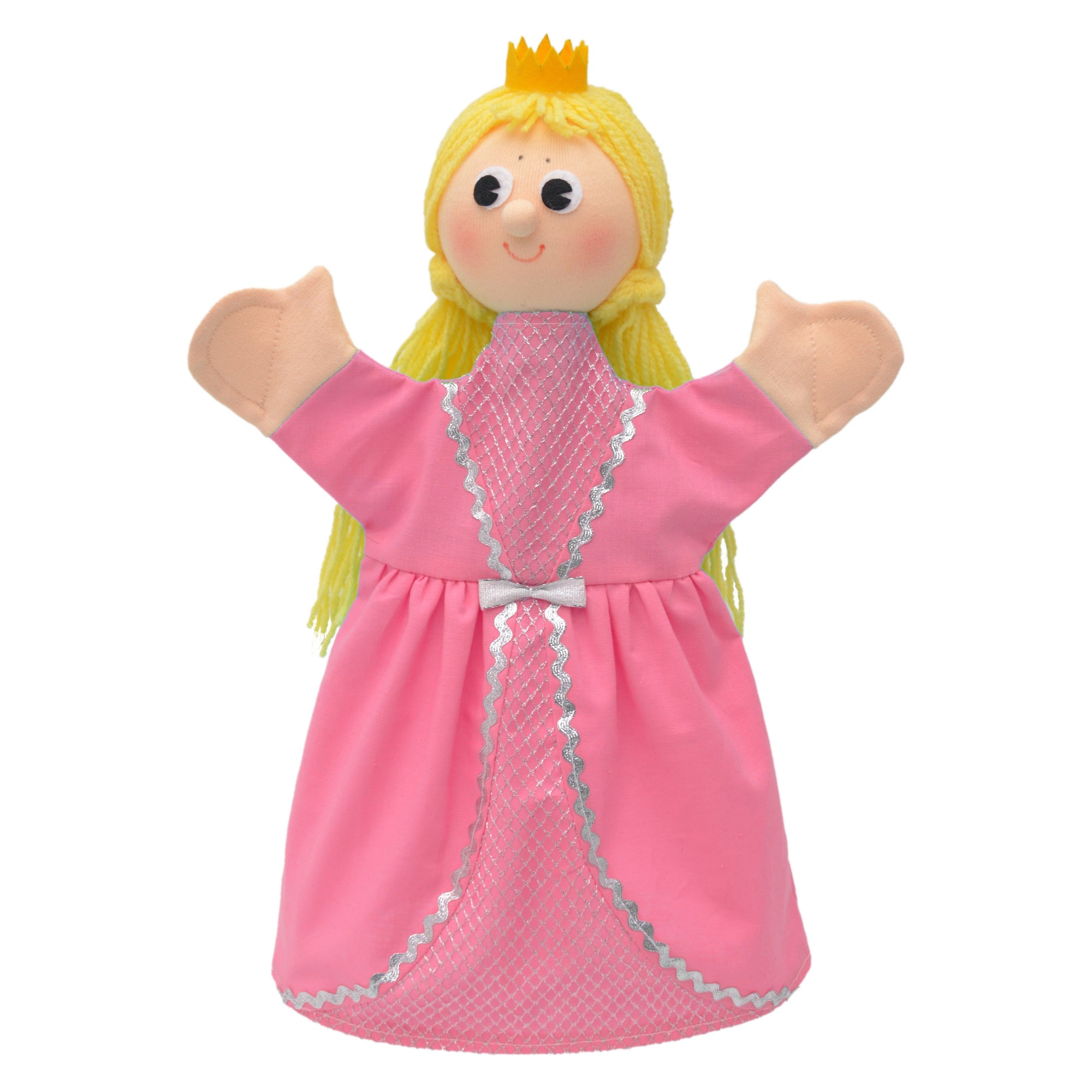 Maňásek na ruku Princezna 36 cm