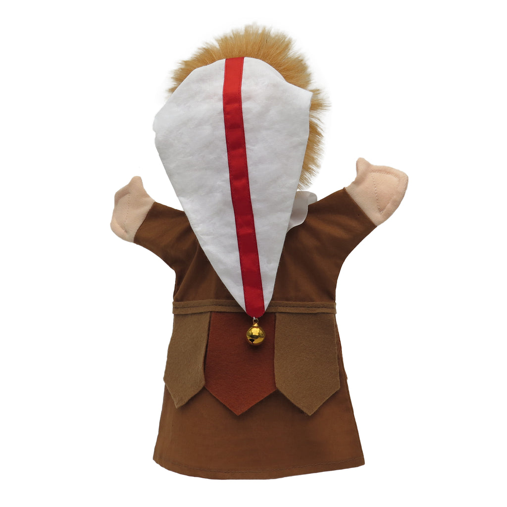 Hand Puppet Kasperl 32 cm, Multicolour Hand Puppet - Pintado & Lacado