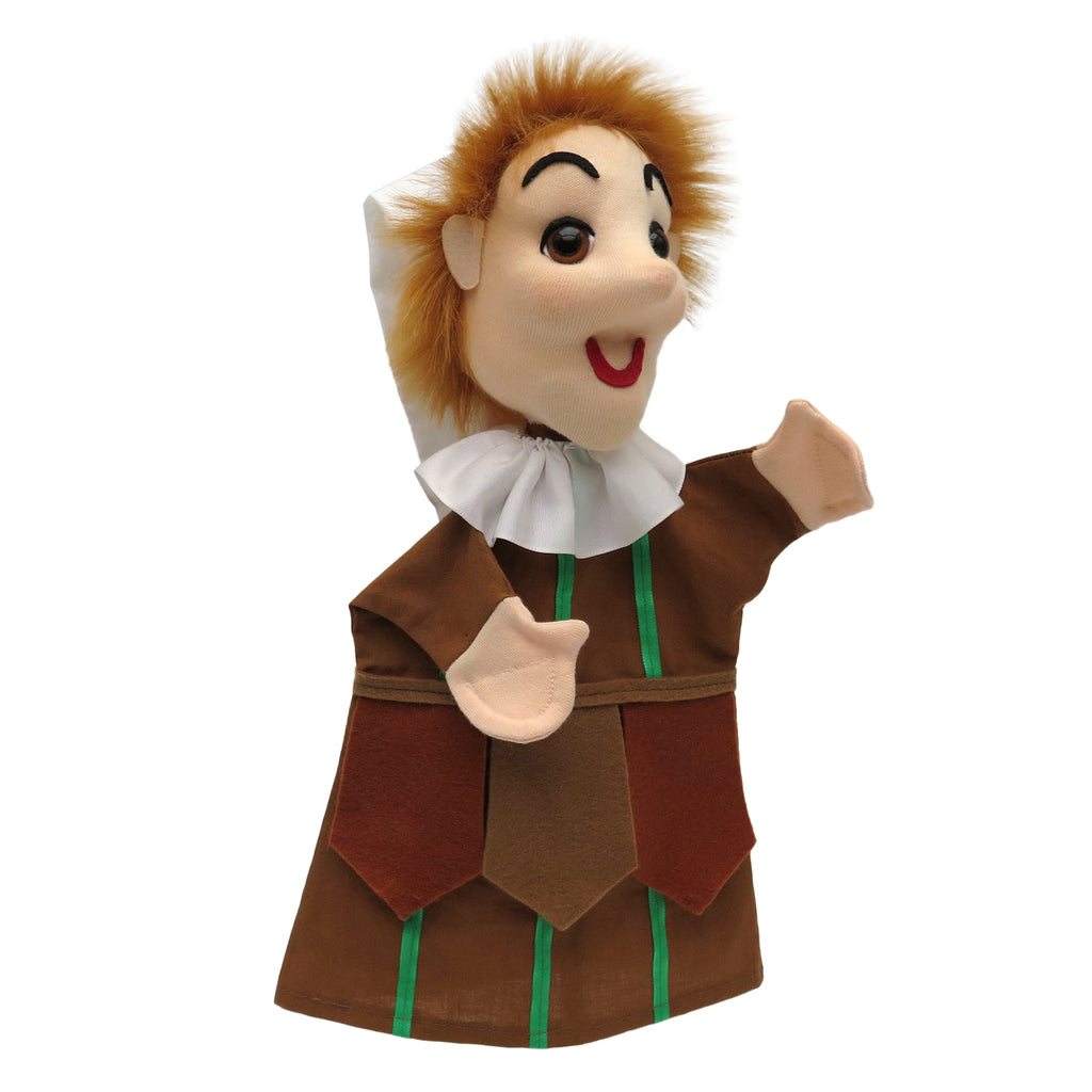 Hand Puppet Kasperl 32 cm, Multicolour Hand Puppet - Pintado & Lacado