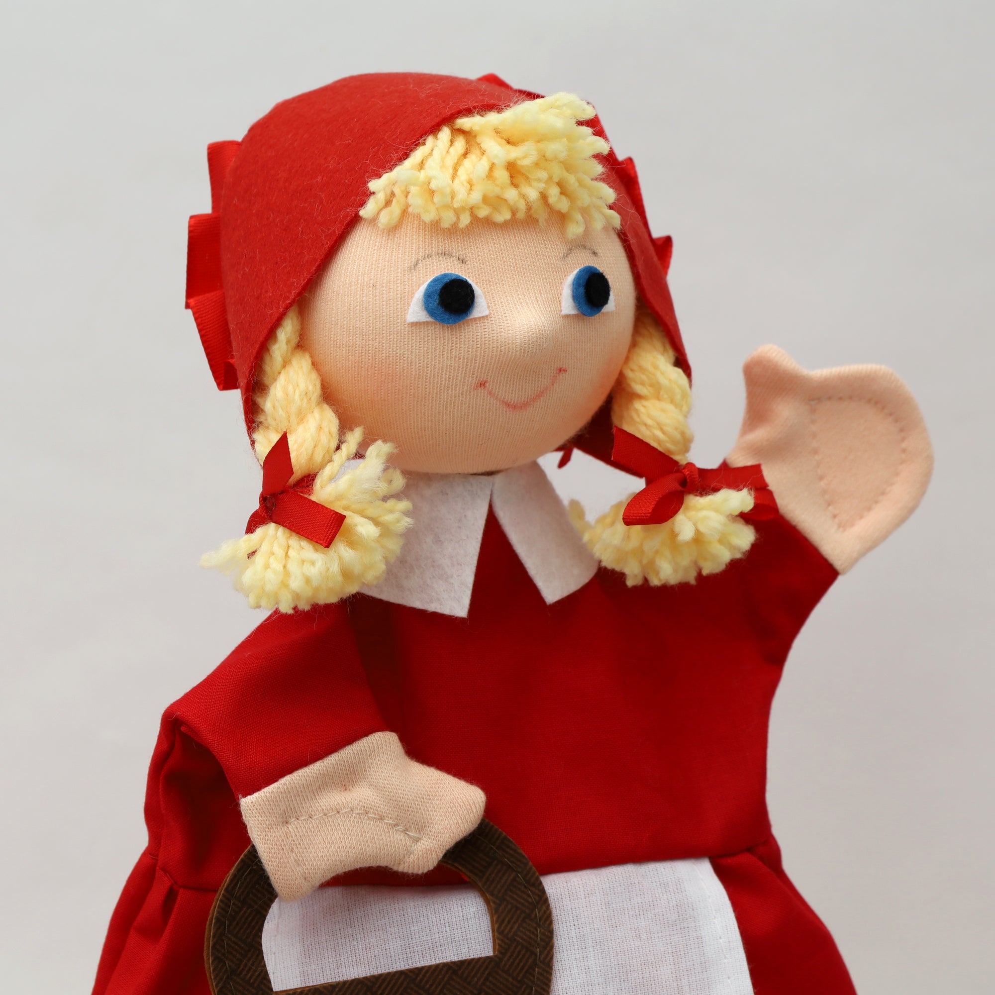 Handpuppe Rotkäppchen 30 cm, 22047E