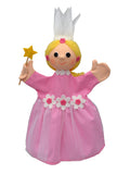 Hand Puppet Fairy 34 cm, Pink