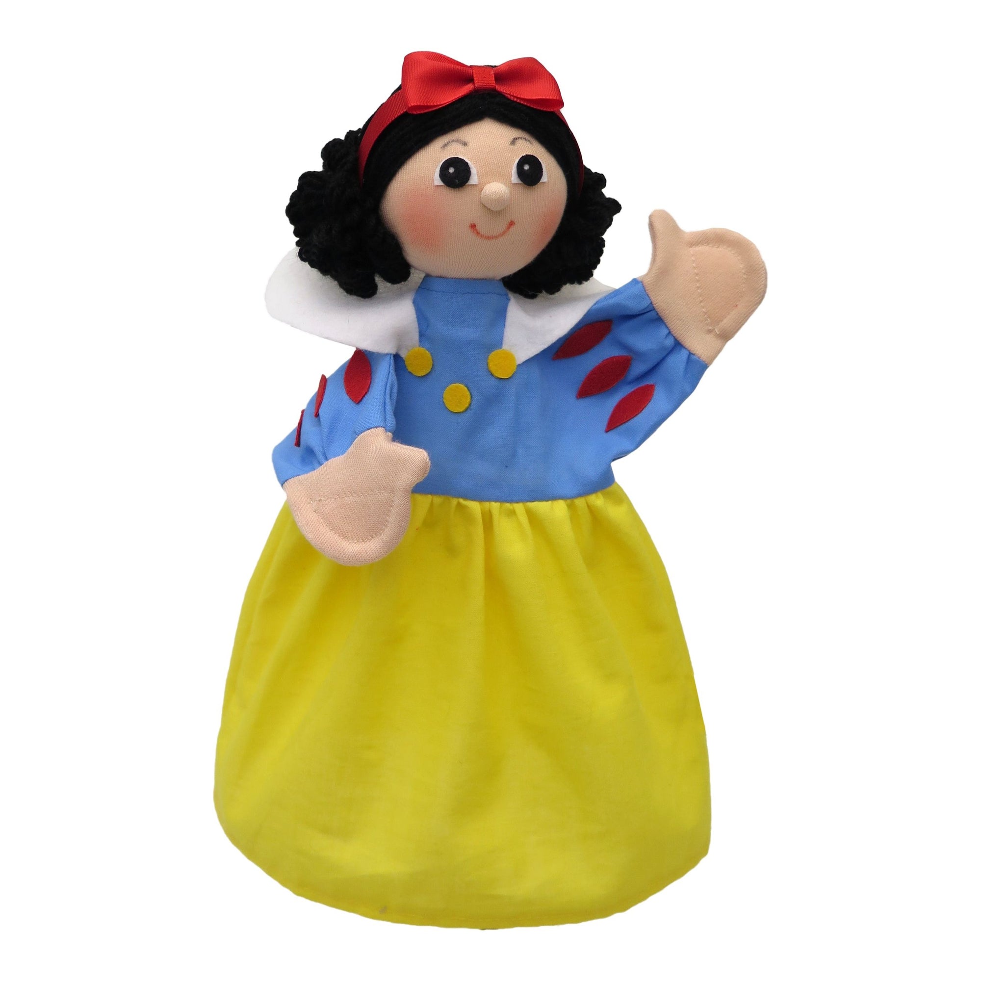 Maňásek na ruku Sněhurka 30 cm