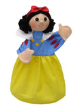 Hand Puppet Snow White 30 cm, Multicolour Hand Puppet - Pintado & Lacado