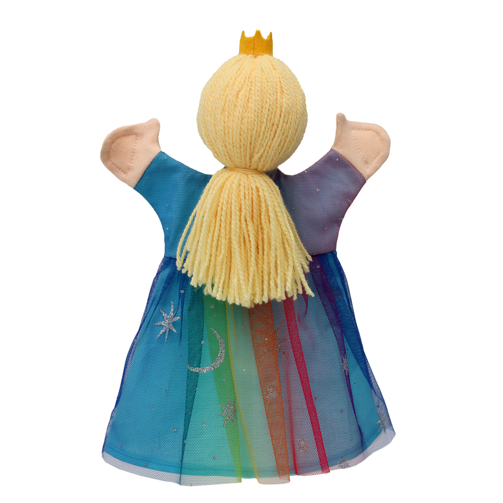 Hand Puppet Princess 30 cm, Multicolour Hand Puppet - Pintado & Lacado