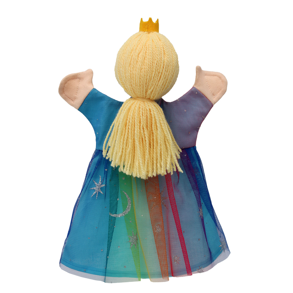 Hand Puppet Princess 30 cm, Multicolour Hand Puppet - Pintado & Lacado