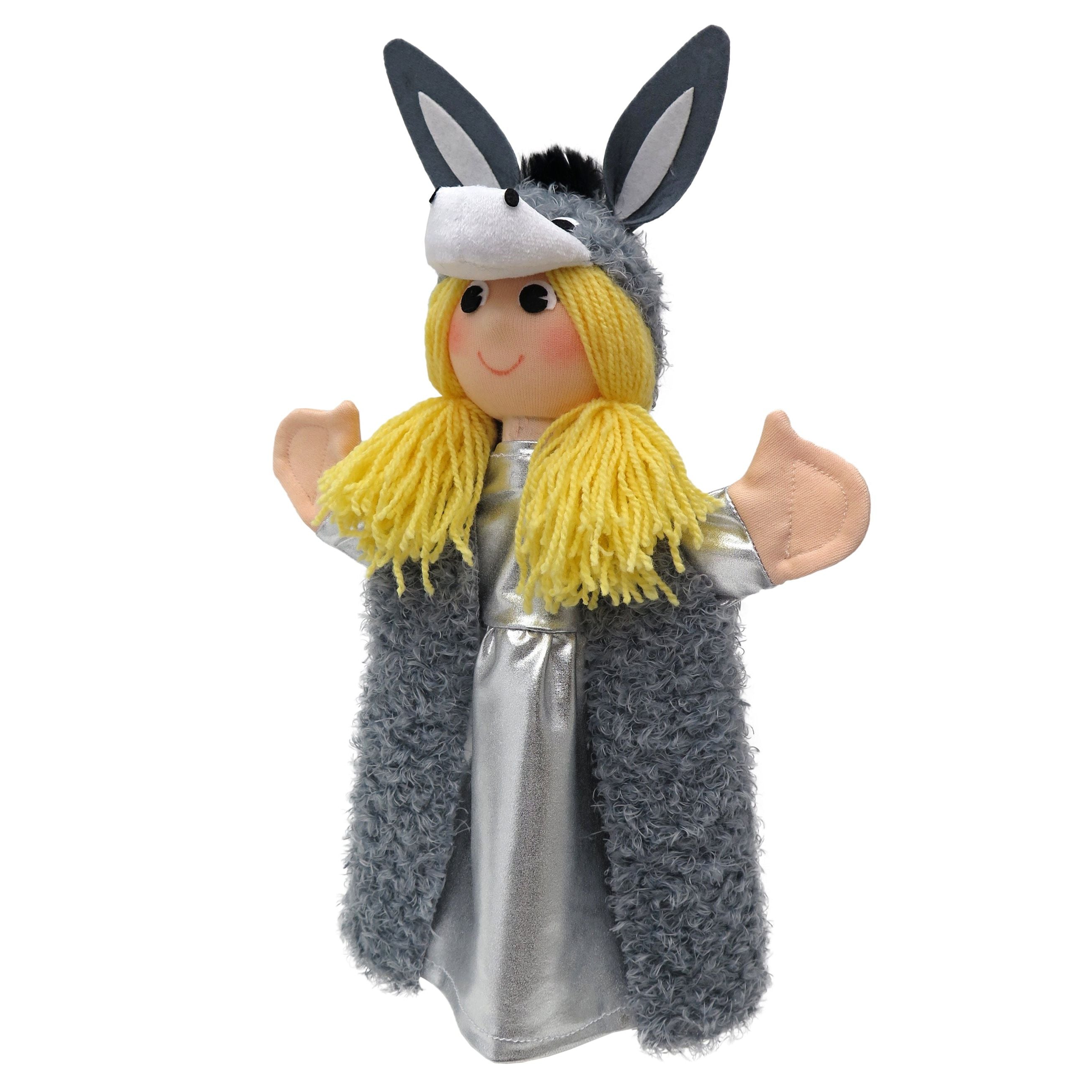 Handpuppe Esel 35 cm, 22152B