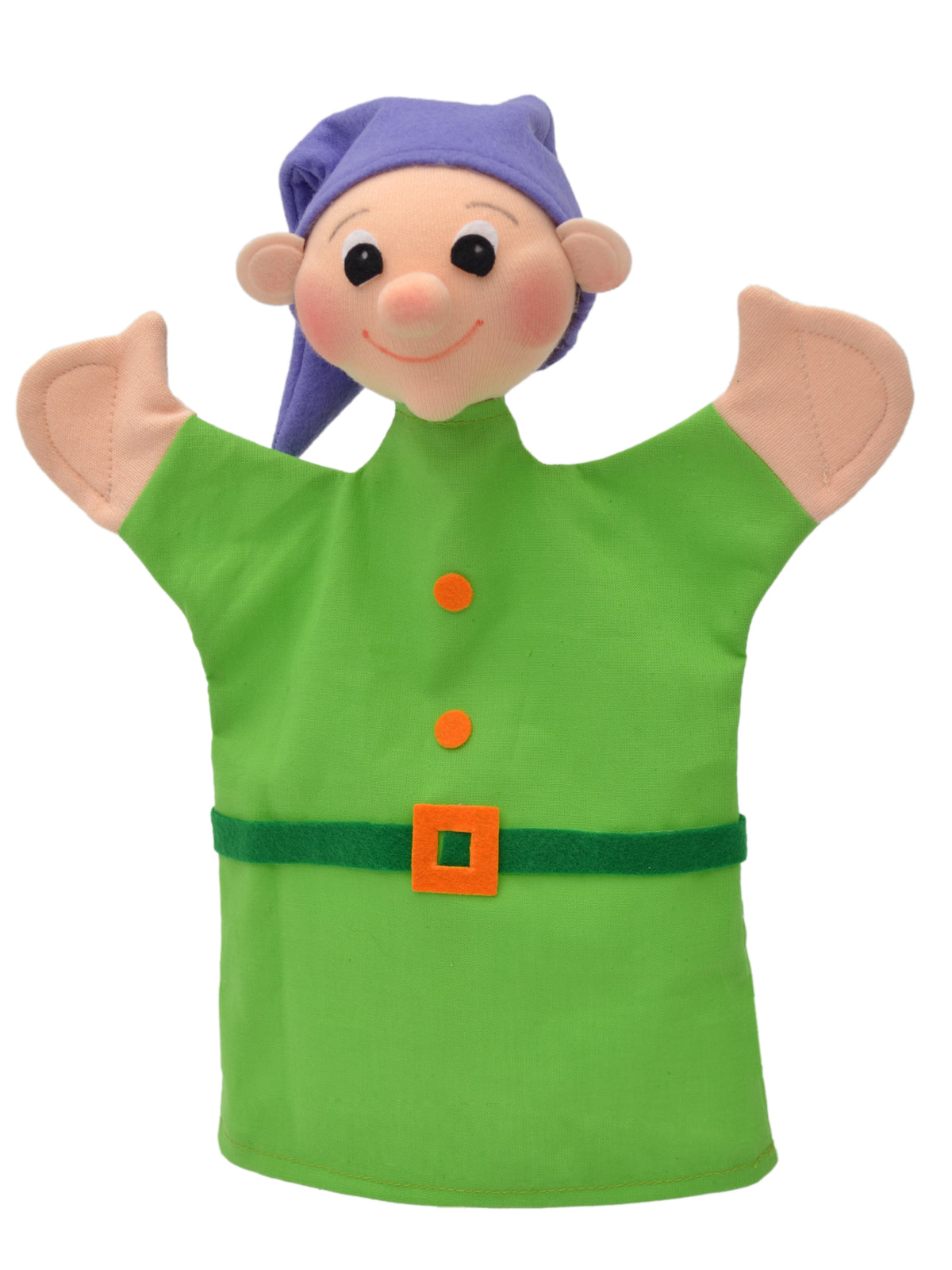 Hand Puppet Dwarf 26 cm, Multicolour