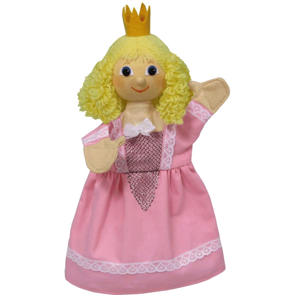 Maňásek na ruku Princezna 30 cm