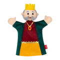 Hand Puppet King 29 cm, Multicolour Hand Puppet - Pintado & Lacado