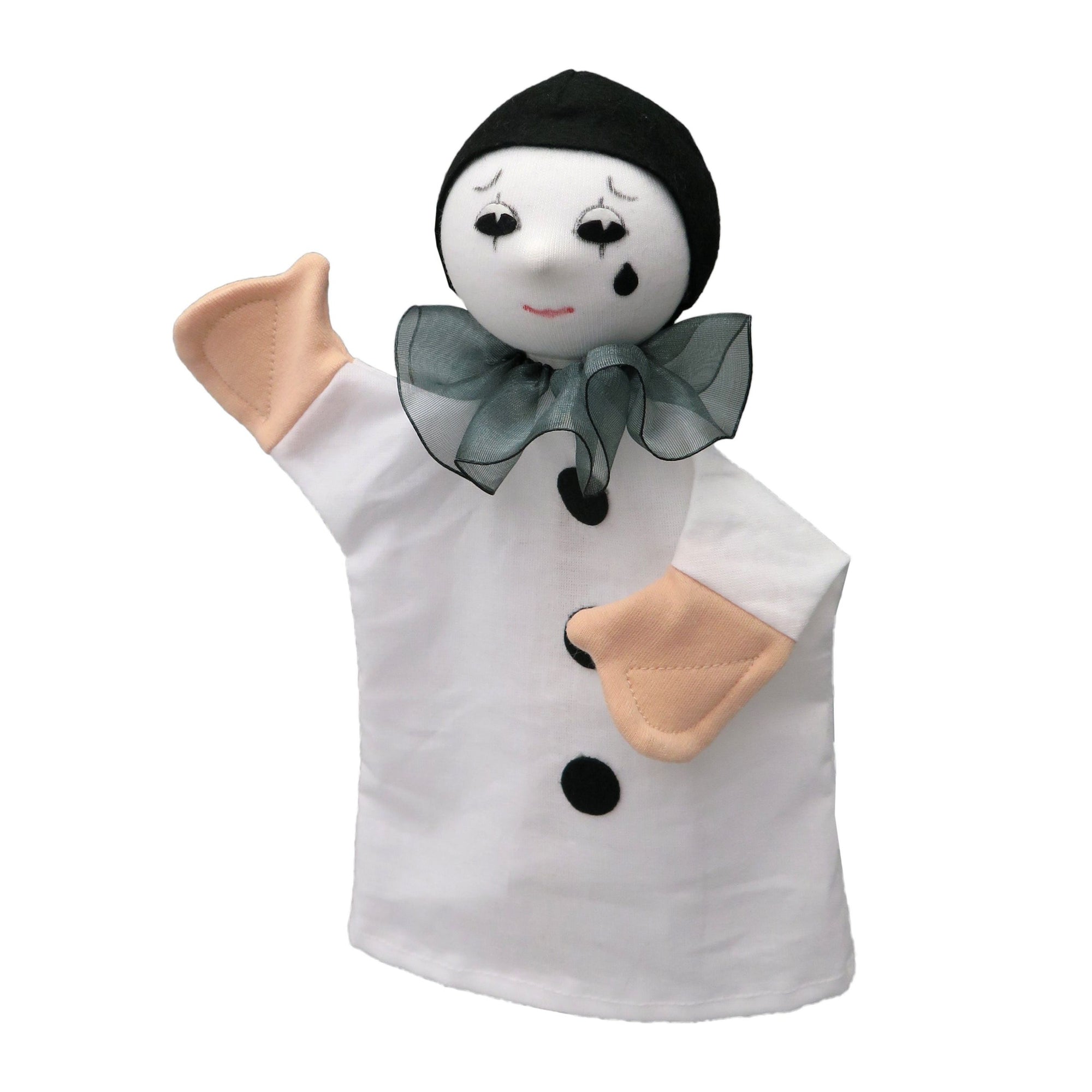 Maňásek na ruku Pierot 25 cm