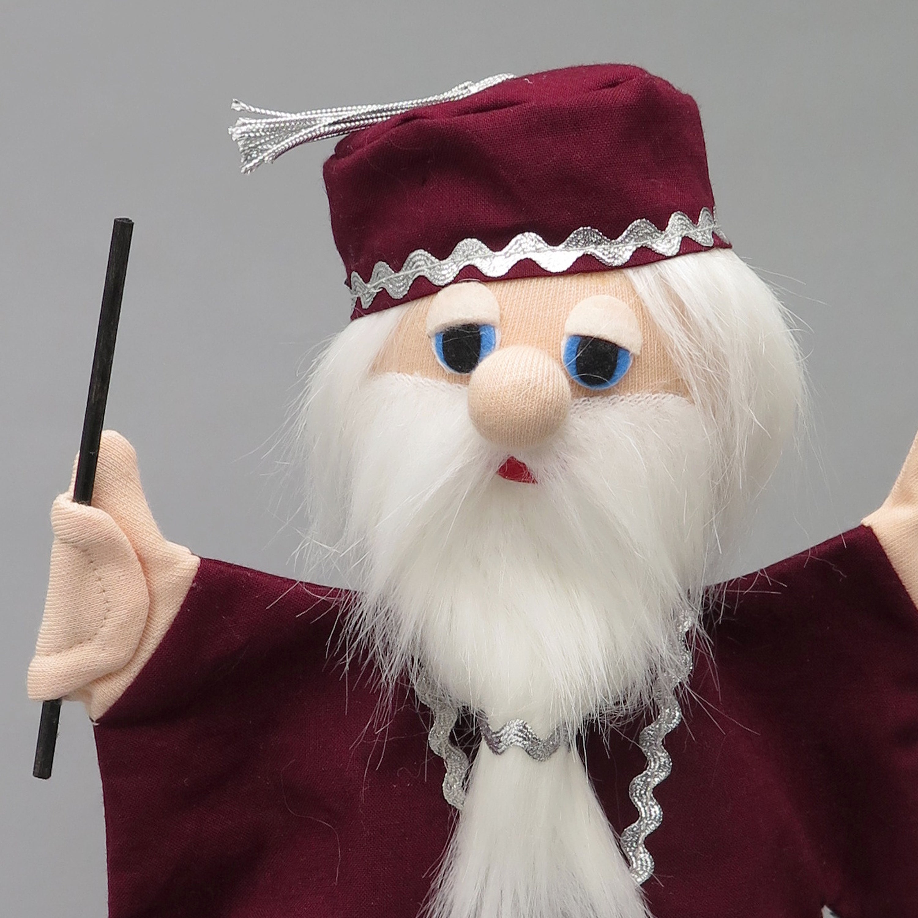 Handpuppe Zauberer 29 cm, 22228A
