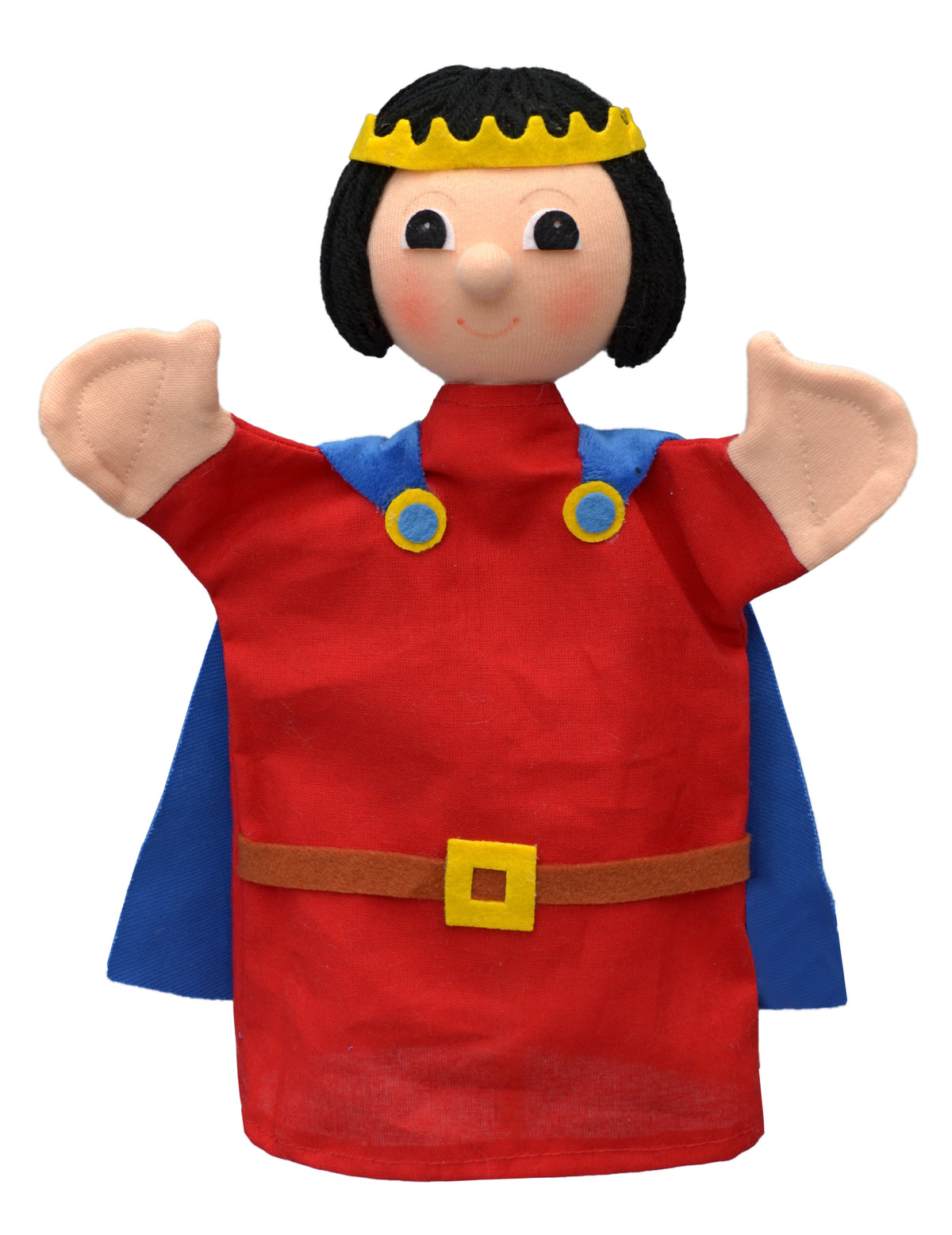 Hand Puppet Prince 26 cm, Multicolour