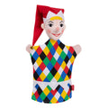 Hand Puppet Jester ART 32 cm, Multicolour Hand Puppet - Pintado & Lacado