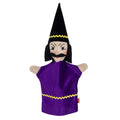 Hand Puppet Wizard ART 42 cm, Purple Hand Puppet - Pintado & Lacado