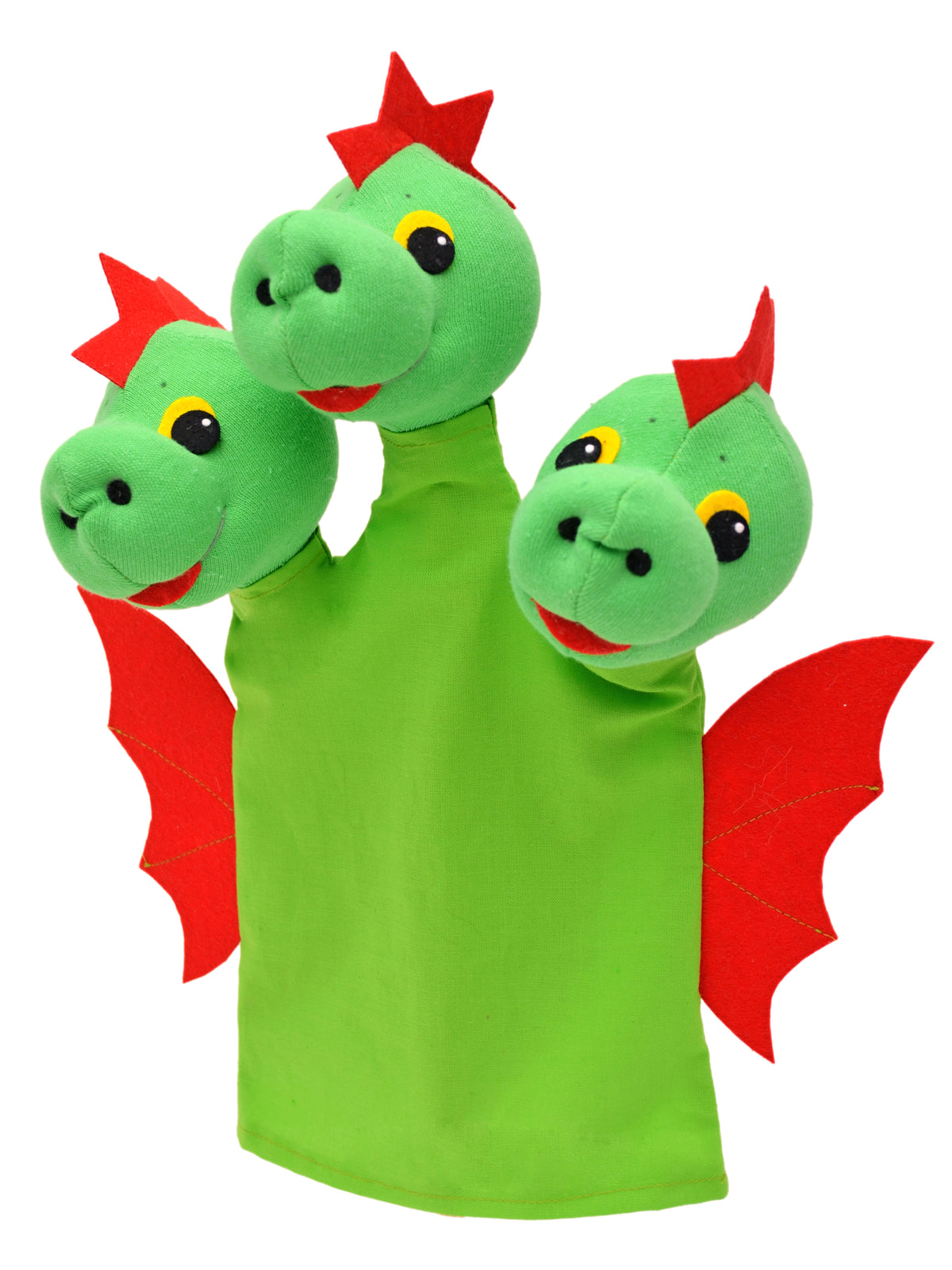 Hand Puppet Dragon 31 cm, Multicolour