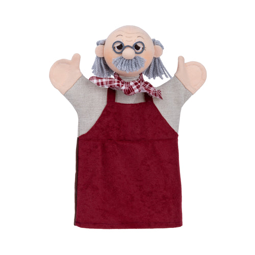 Hand Puppet Djepeto 27 cm, Multicolour Hand Puppet - Pintado & Lacado